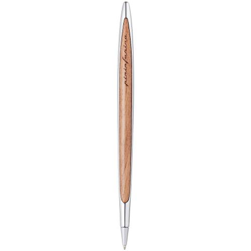 Шариковая ручка Cambiano Shiny Chrome Walnut фото 4 Шариковая ручка Cambiano Shiny Chrome Walnut фото 4