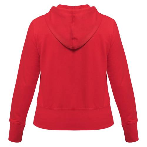 Толстовка женская Hooded Full Zip красная фото 4 Толстовка женская Hooded Full Zip красная фото 4