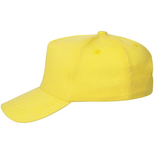 Бейсболка детская Standard Kids, желтая фото 3