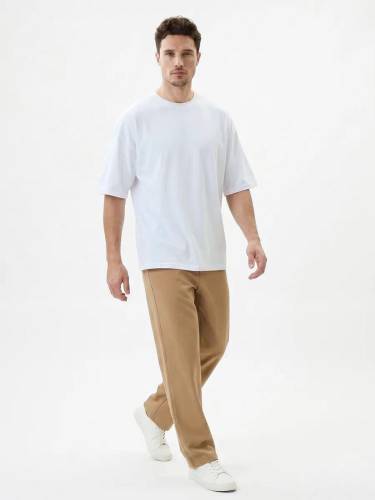 Футболка Oversize Premium 210, белая фото 6