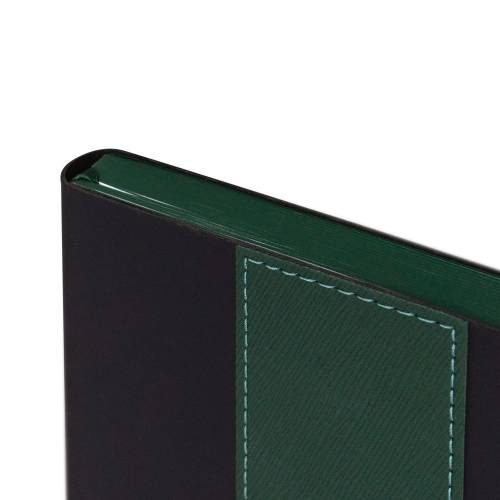 Ежедневник Bookmark, недатированный, черный с зеленым фото 7 Ежедневник Bookmark, недатированный, черный с зеленым фото 7