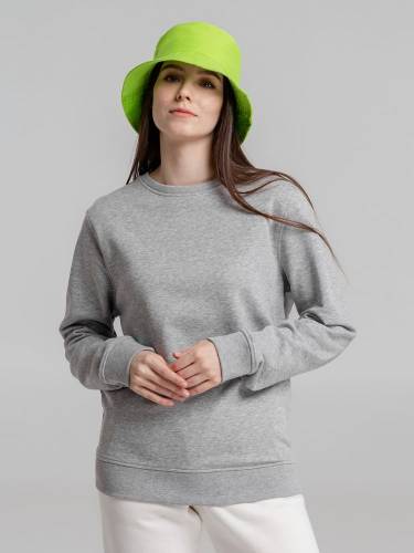 Свитшот унисекс BNC Inspire (Organic), серый меланж фото 11