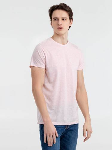 Футболка мужская Regent Fit 150, розовый меланж фото 3 Футболка мужская Regent Fit 150, розовый меланж фото 3