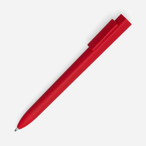 Ручка шариковая Swiper SQ Soft Touch, красная фото 2
