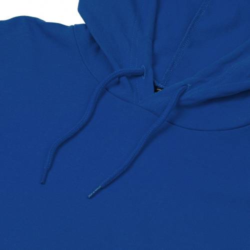 Толстовка с капюшоном унисекс Hoodie, ярко-синяя фото 4 Толстовка с капюшоном унисекс Hoodie, ярко-синяя фото 4