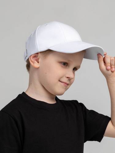 Бейсболка детская Capture Kids, белая фото 8 Бейсболка детская Capture Kids, белая фото 8