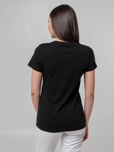 Футболка женская T-bolka Stretch Lady, черная фото 7 Футболка женская T-bolka Stretch Lady, черная фото 7