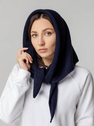 Косынка Dalia, темно-синяя фото 5