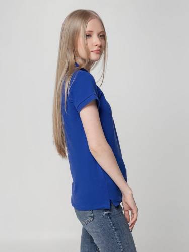 Рубашка поло женская Virma Lady, ярко-синяя фото 7 Рубашка поло женская Virma Lady, ярко-синяя фото 7