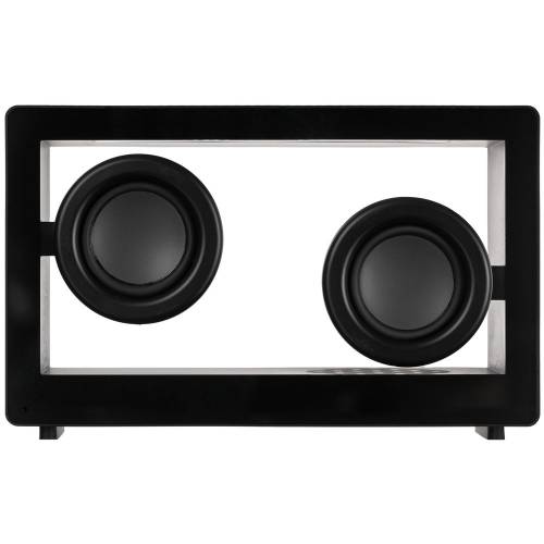 Bluetooth-колонка со светомузыкой Sensofonic, черная фото 4 Bluetooth-колонка со светомузыкой Sensofonic, черная фото 4