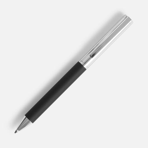 Ручка шариковая Eyeshot Soft Touch, черная фото 3 Ручка шариковая Eyeshot Soft Touch, черная фото 3