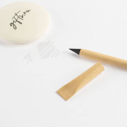 Вечный карандаш Carton Inkless, неокрашенный фото 8 Вечный карандаш Carton Inkless, неокрашенный фото 8
