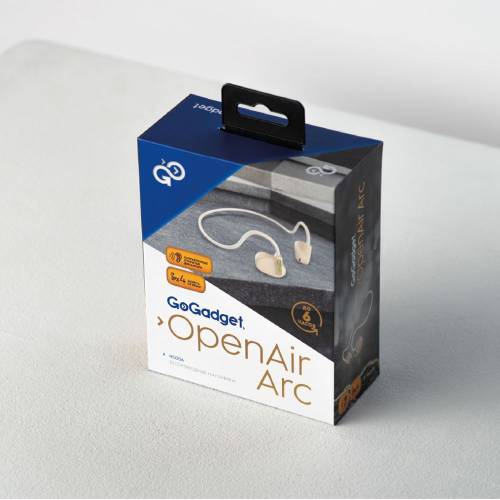 Беспроводные наушники OpenAir Arc, бежевые фото 6 Беспроводные наушники OpenAir Arc, бежевые фото 6