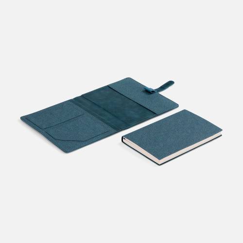 Ежедневник-органайзер Twill, недатированный, синий фото 7