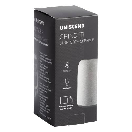 Беспроводная колонка Uniscend Grinder, синяя фото 8