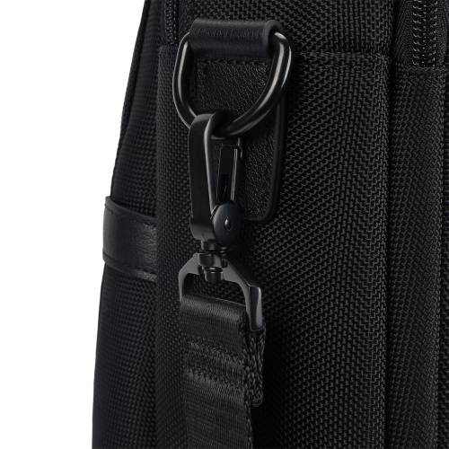 Сумка для ноутбука Santiago Nylon, черная фото 8 Сумка для ноутбука Santiago Nylon, черная фото 8