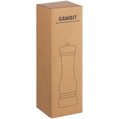 Механическая мельница для специй Gambit, черная фото 8 Механическая мельница для специй Gambit, черная фото 8