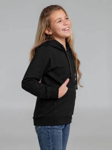 Худи детское Kirenga Kids 2.0, черное фото 10 Худи детское Kirenga Kids 2.0, черное фото 10