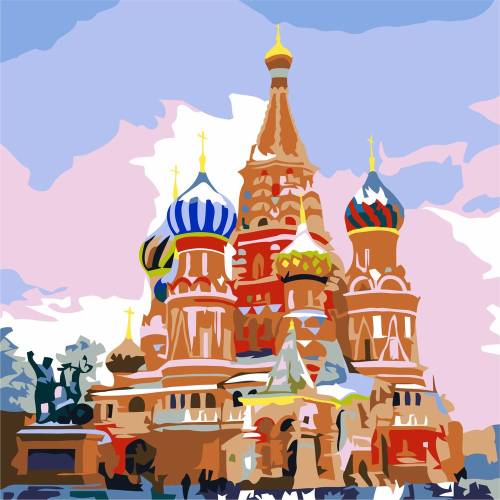Картины по номерам «Красота России» фото 11