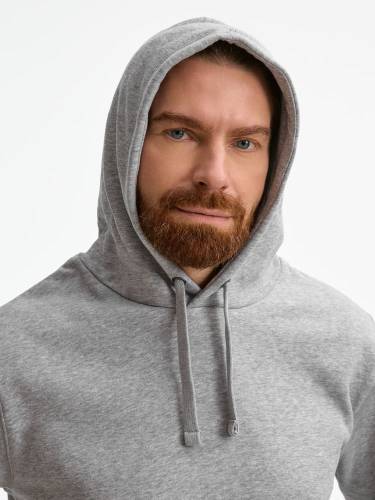 Толстовка унисекс Spencer, серый меланж фото 7 Толстовка унисекс Spencer, серый меланж фото 7