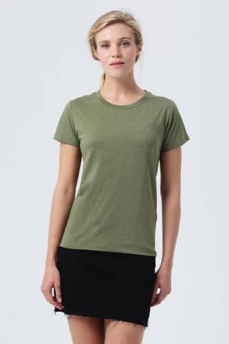 Футболка женская Regent Fit Women, меланж хаки фото 5 Футболка женская Regent Fit Women, меланж хаки фото 5