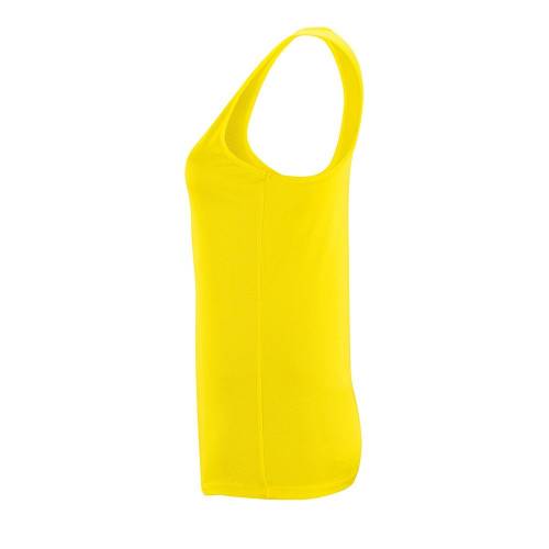 Майка женская Sporty TT Women, желтый неон фото 4 Майка женская Sporty TT Women, желтый неон фото 4
