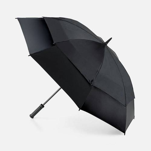 Зонт-трость Stormshield, черный Зонт-трость Stormshield, черный