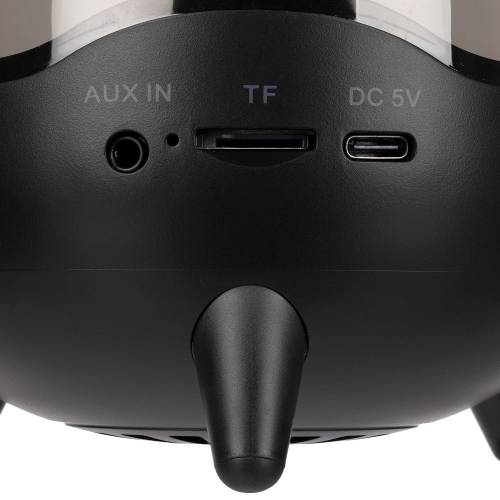 Беспроводная колонка с подсветкой soundFlicker, черная фото 6 Беспроводная колонка с подсветкой soundFlicker, черная фото 6