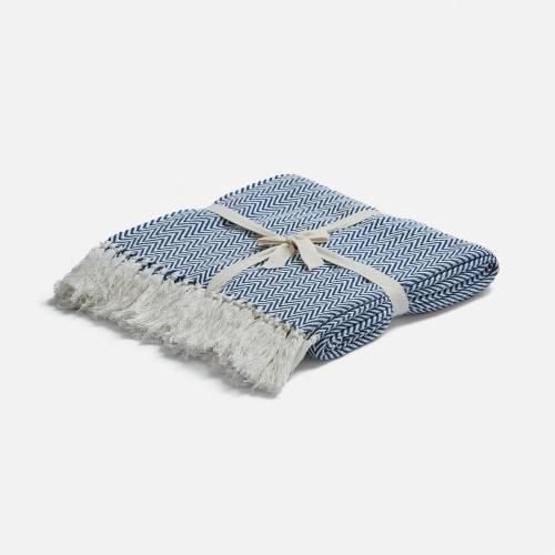 Плед Landour, синий