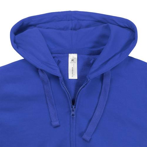Толстовка женская Hooded Full Zip ярко-синяя фото 5 Толстовка женская Hooded Full Zip ярко-синяя фото 5