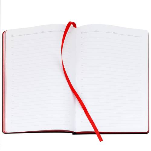 Ежедневник Bookmark, недатированный, черный с красным фото 8 Ежедневник Bookmark, недатированный, черный с красным фото 8