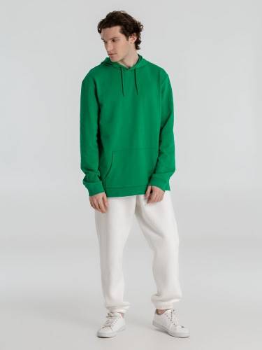 Толстовка с капюшоном унисекс Hoodie, зеленая фото 12 Толстовка с капюшоном унисекс Hoodie, зеленая фото 12
