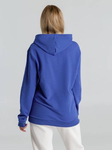 Толстовка с капюшоном унисекс Hoodie, ярко-синий меланж фото 8 Толстовка с капюшоном унисекс Hoodie, ярко-синий меланж фото 8