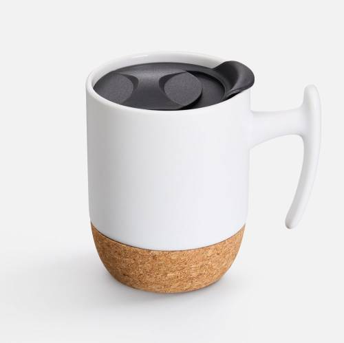 Кружка Corky Grip, белая фото 2 Кружка Corky Grip, белая фото 2