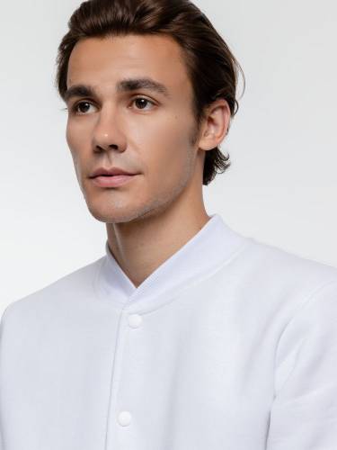 Бомбер Graduate, белый фото 15