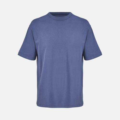 Футболка оверсайз мужская Boxy Men, синяя (джинс) фото 2 Футболка оверсайз мужская Boxy Men, синяя (джинс) фото 2