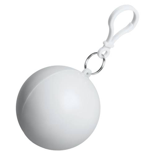 Дождевик в круглом футляре Nimbus, белый фото 2
