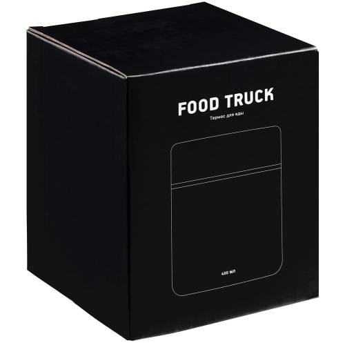 Термос для еды Food Truck, черный фото 10