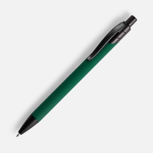 Ручка шариковая Undertone Black Soft Touch, зеленая фото 2