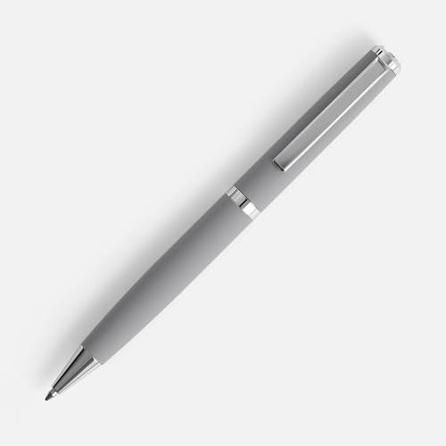 Ручка шариковая Inkish Chrome в футляре, серая фото 3 Ручка шариковая Inkish Chrome в футляре, серая фото 3