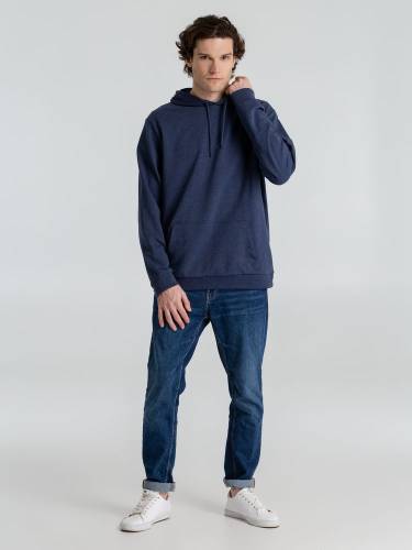Толстовка с капюшоном унисекс Hoodie, синий меланж фото 14 Толстовка с капюшоном унисекс Hoodie, синий меланж фото 14
