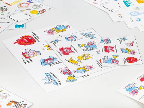 Наклейки UV-DTF Sticker Pack на заказ, M фото 5