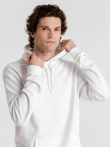 Толстовка с капюшоном унисекс Hoodie, белая фото 9 Толстовка с капюшоном унисекс Hoodie, белая фото 9
