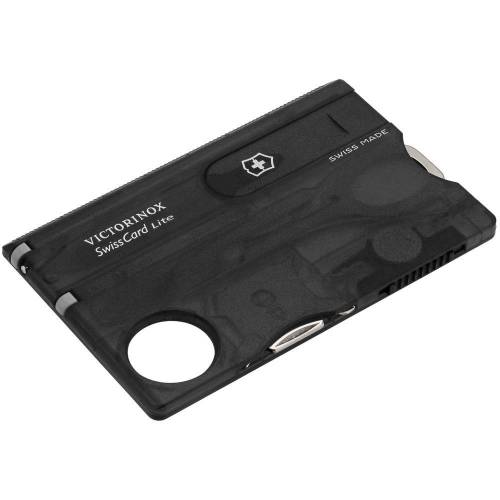 Набор инструментов SwissCard Lite, черный фото 2 Набор инструментов SwissCard Lite, черный фото 2