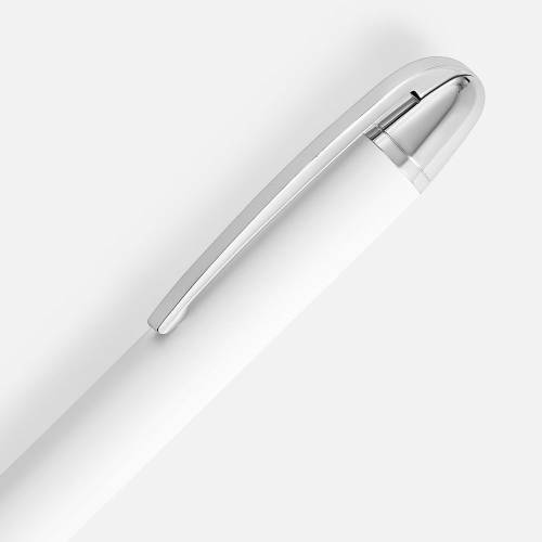 Ручка шариковая Arc Soft Touch, белая фото 4 Ручка шариковая Arc Soft Touch, белая фото 4