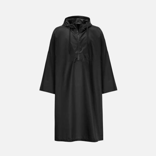 Дождевик-анорак R1, черный фото 2