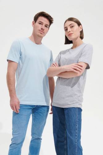 Футболка унисекс Tuner, ярко-синяя фото 6