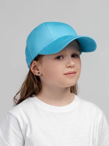 Бейсболка детская Capture Kids, голубая фото 5 Бейсболка детская Capture Kids, голубая фото 5