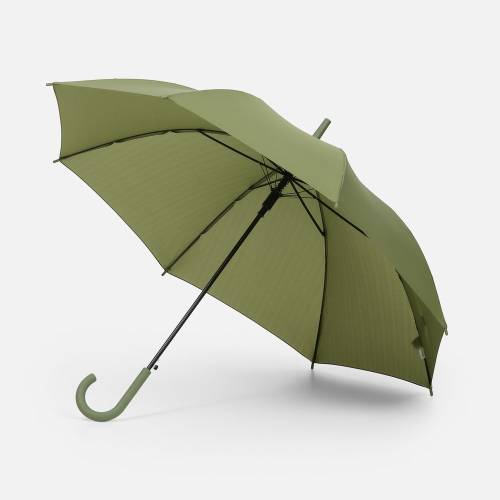 Зонт-трость Jolly Brolly, зеленый (хаки) фото 2
