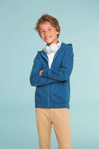 Толстовка детская Stone Kids, темно-синяя фото 5 Толстовка детская Stone Kids, темно-синяя фото 5